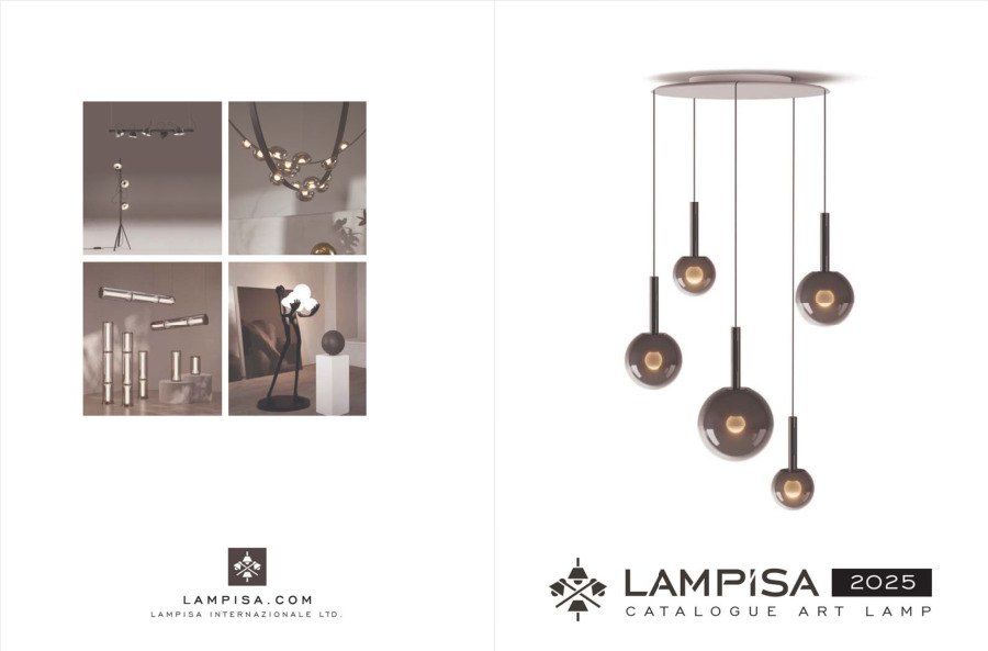 Lampisa Art Lighting Catalogue 2025 catalogue — complete original artwork