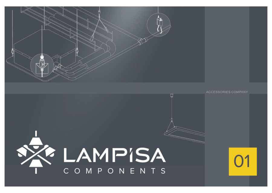 Lampisa Suspension & Lighting Components Catalogue catalogue — complete original artwork