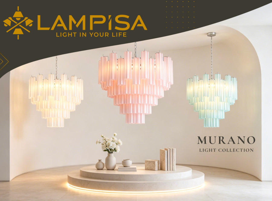 Lampisa Murano Lighting Collection catalogue — complete original artwork